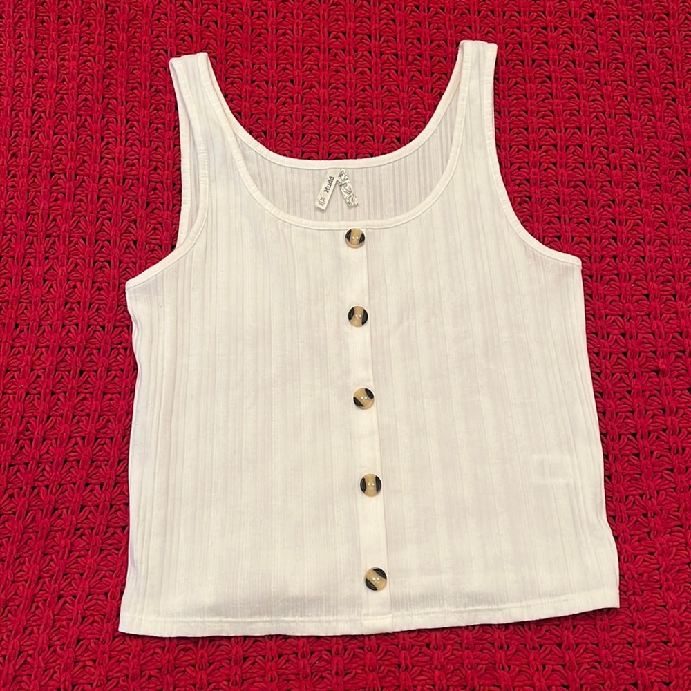 Mudd Junior Cropped Tank Top